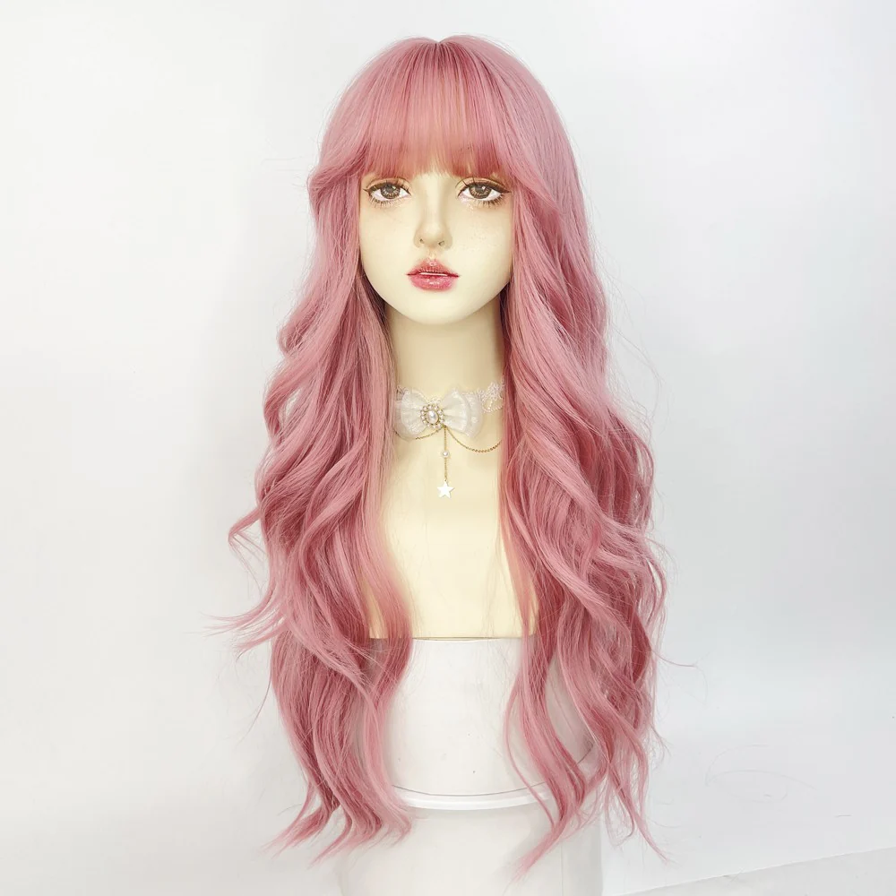 Cherry Blossom Pink Wave Wig   HA1253 - Image 2