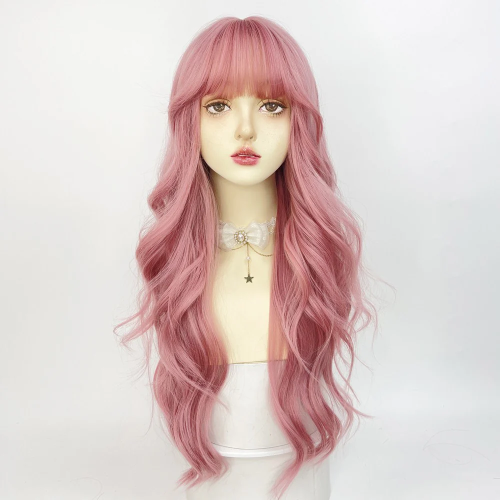 Cherry Blossom Pink Wave Wig   HA1253 - Image 4