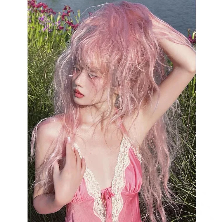 Cherry Blossom Powder 1M Long Wig HA0991 - Image 5