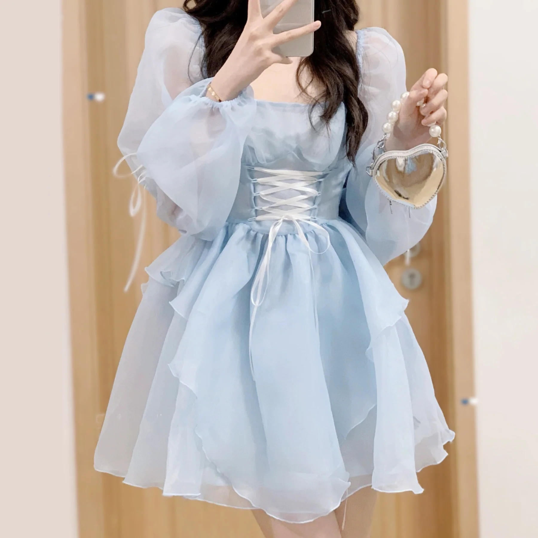Chic Knitted dress HA2296 - Image 2