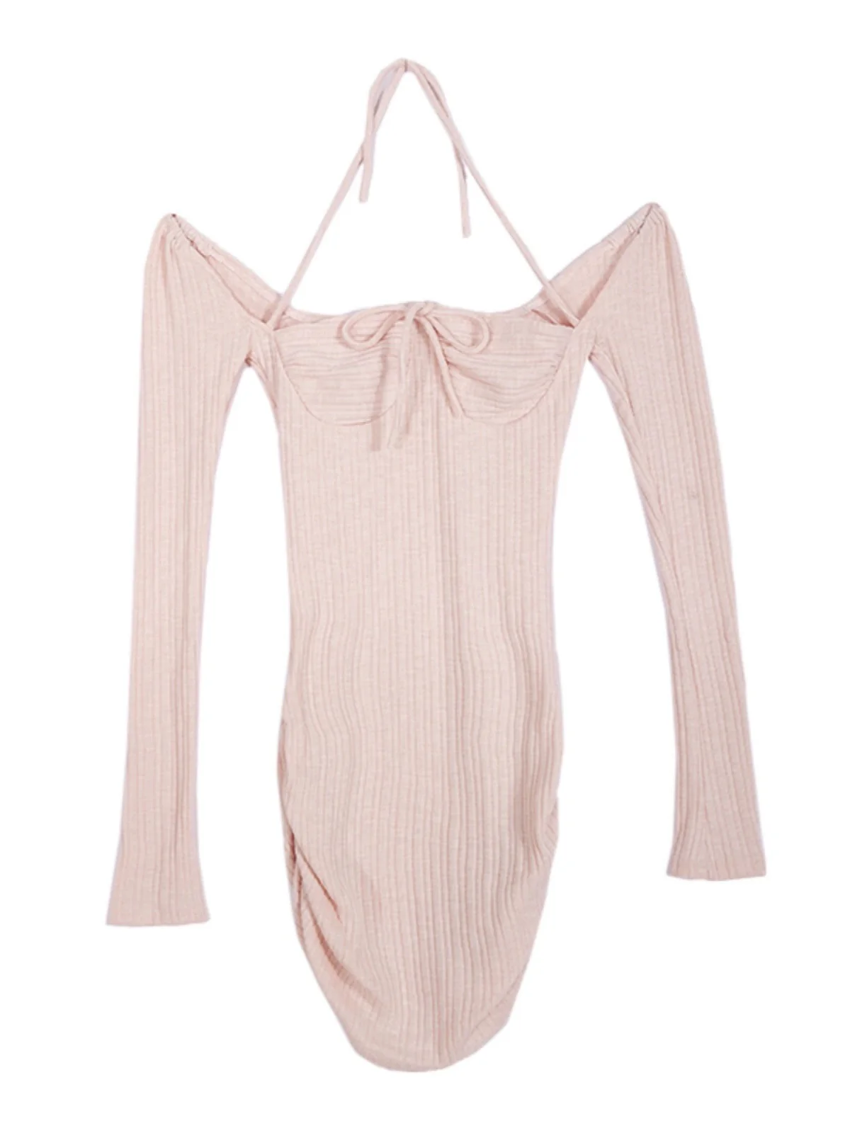 Chic pink dress HA2414 - Image 5