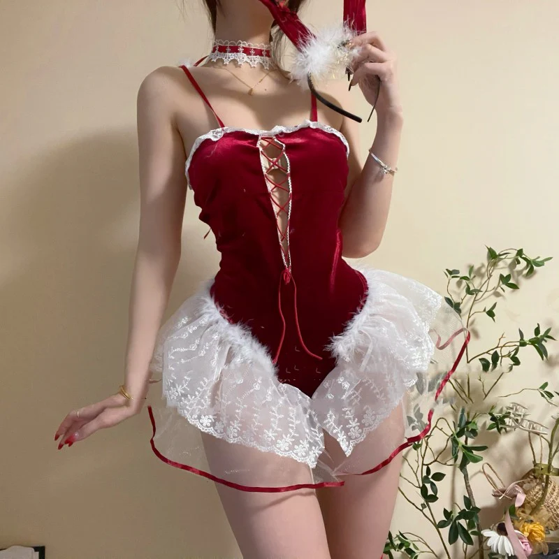 Christmas party tutu onesie HA1719 - Image 3