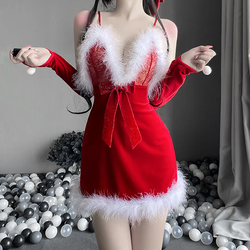 Christmas skirt suit HA1024 - Image 5
