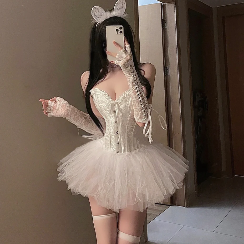 Bunny Girl Mesh Suit HA2017 - Image 4