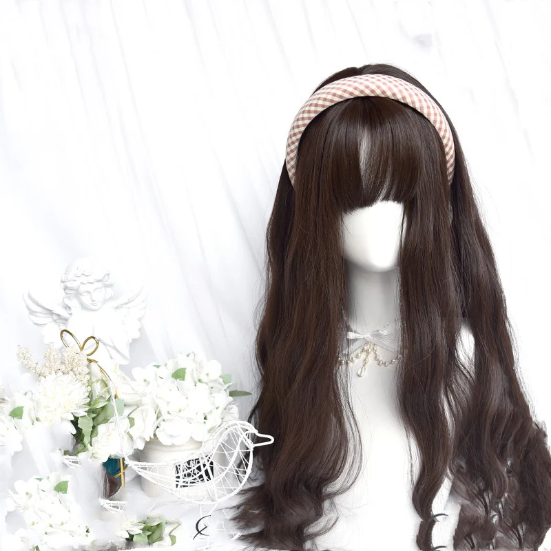 Cool black brown water ripple wig  HA1285 - Image 3