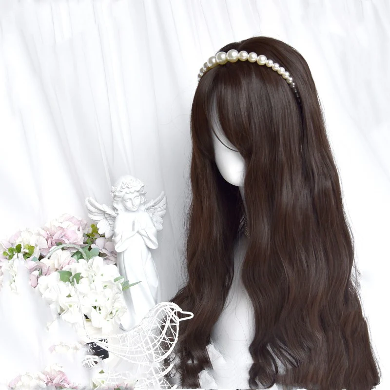 Cool black brown water ripple wig  HA1285 - Image 4