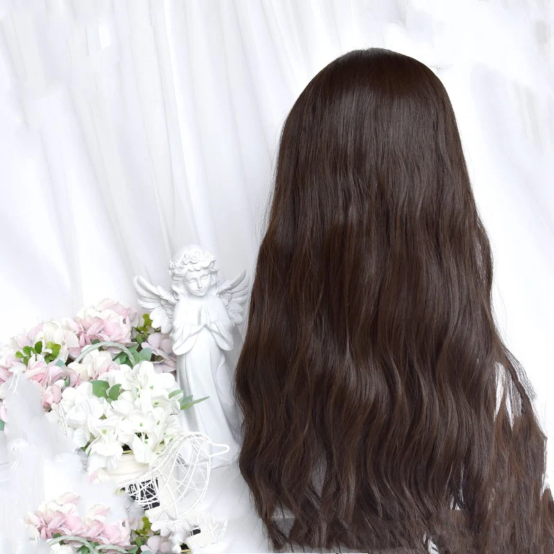 Cool black brown water ripple wig  HA1285 - Image 5