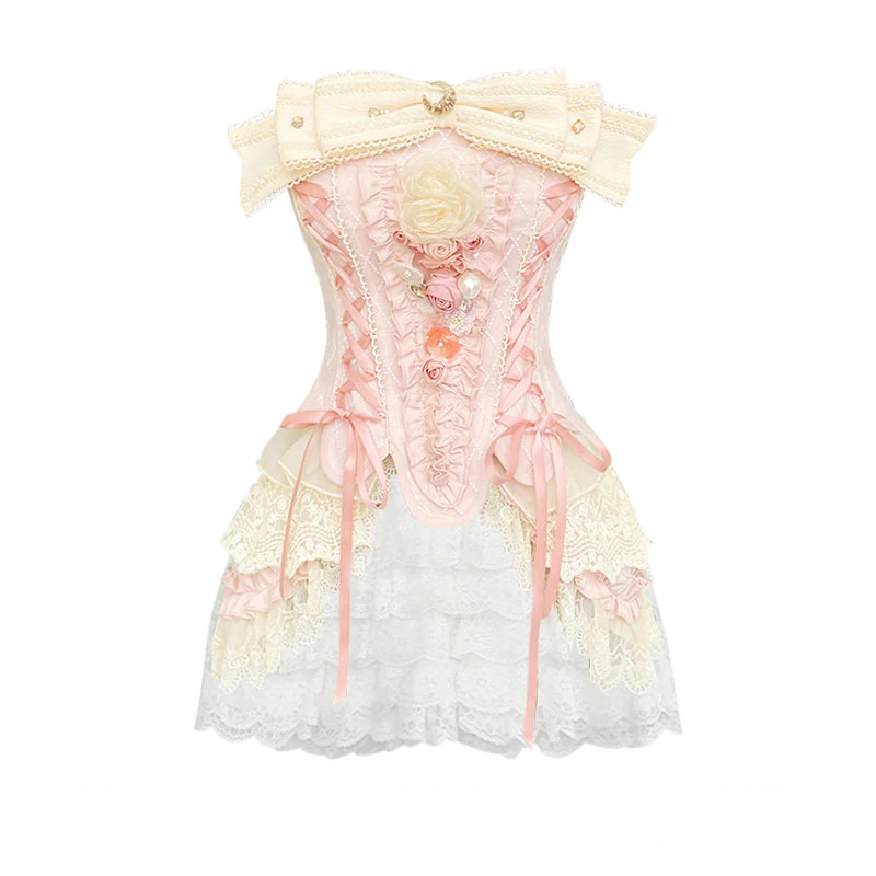 Corset lace suit HA0983 - Image 10
