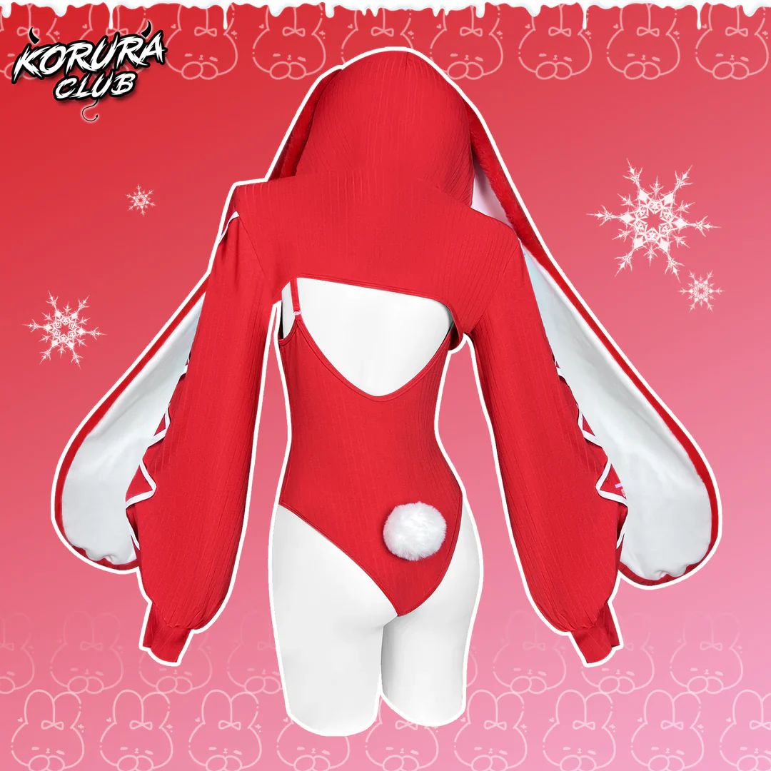 Cosplay Christmas Floppy Bunny Jumpsuit KO118 - Image 3
