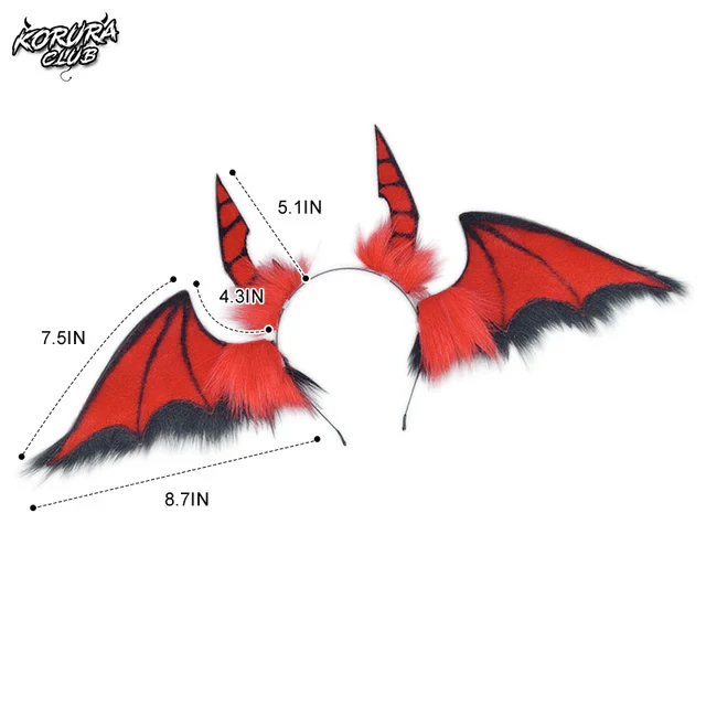 Cosplay Devil Headpiece KH22 - Image 2