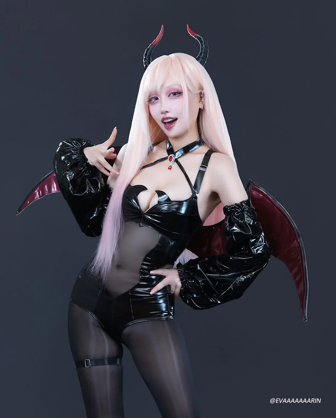 Cosplay Little Devil Costume Set KO60（6-Piece Set） - Image 3