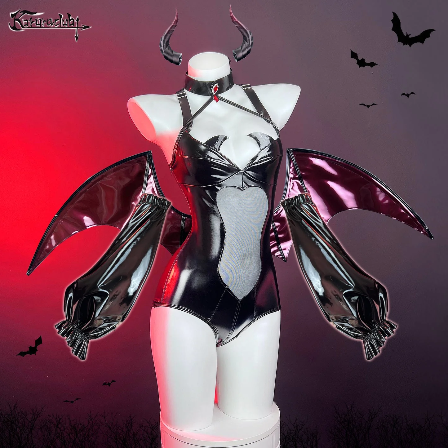 Cosplay Little Devil Costume Set KO60（6-Piece Set） - Image 5