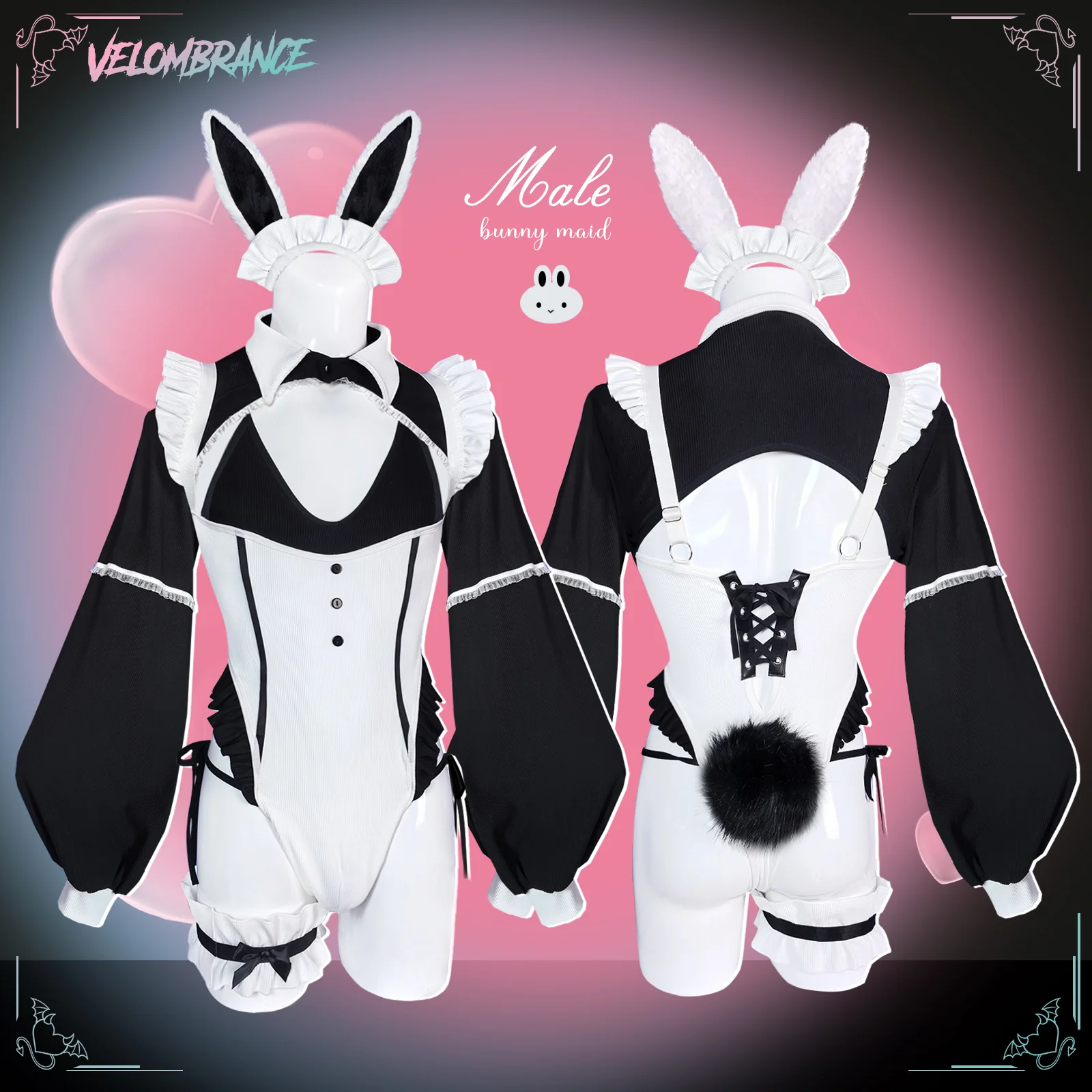 Cozy Knit Bunny  (4-Piece Set) AS48 - Image 2