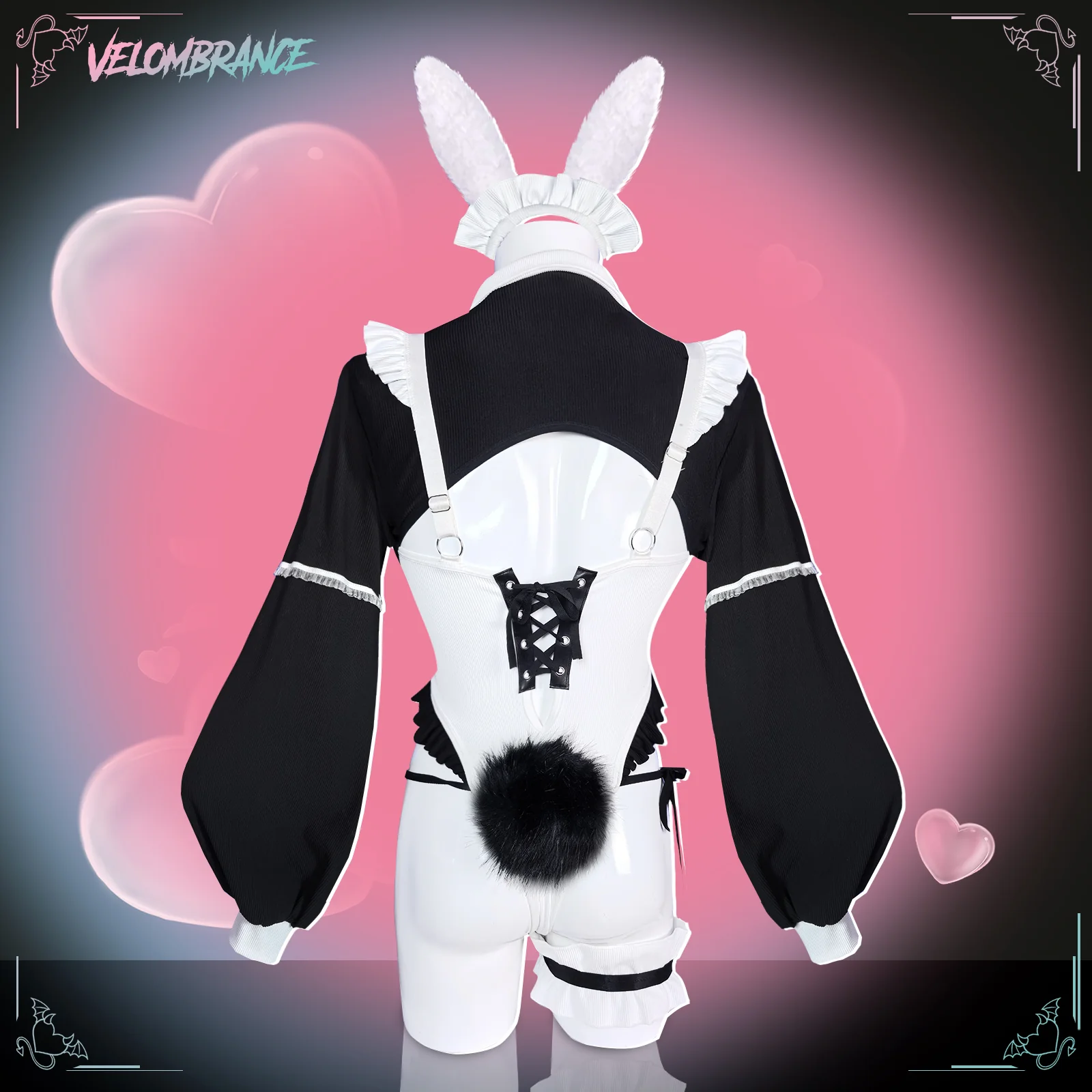 Cozy Knit Bunny  (4-Piece Set) AS48 - Image 3