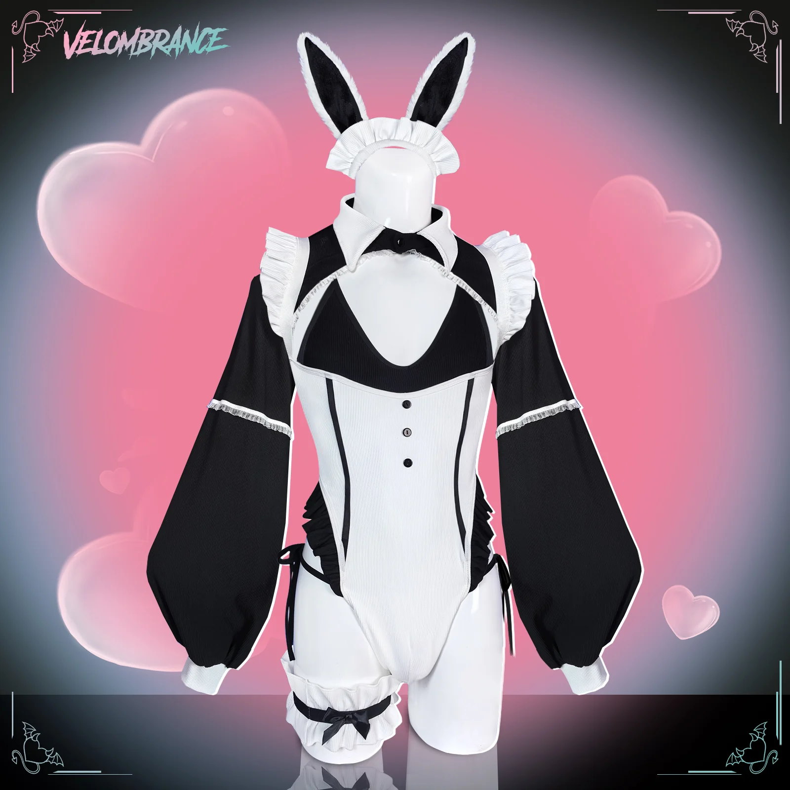 Cozy Knit Bunny  (4-Piece Set) AS48 - Image 4