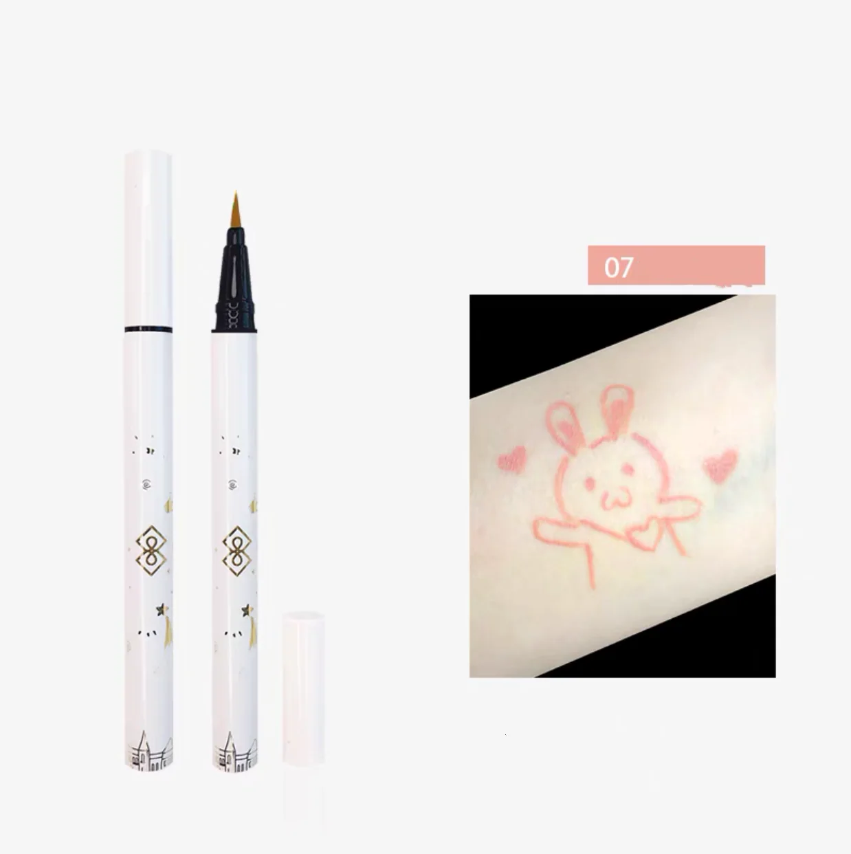 Creamy Blue Color Liquid Eyeliner Pencil  HA0027 - Image 4