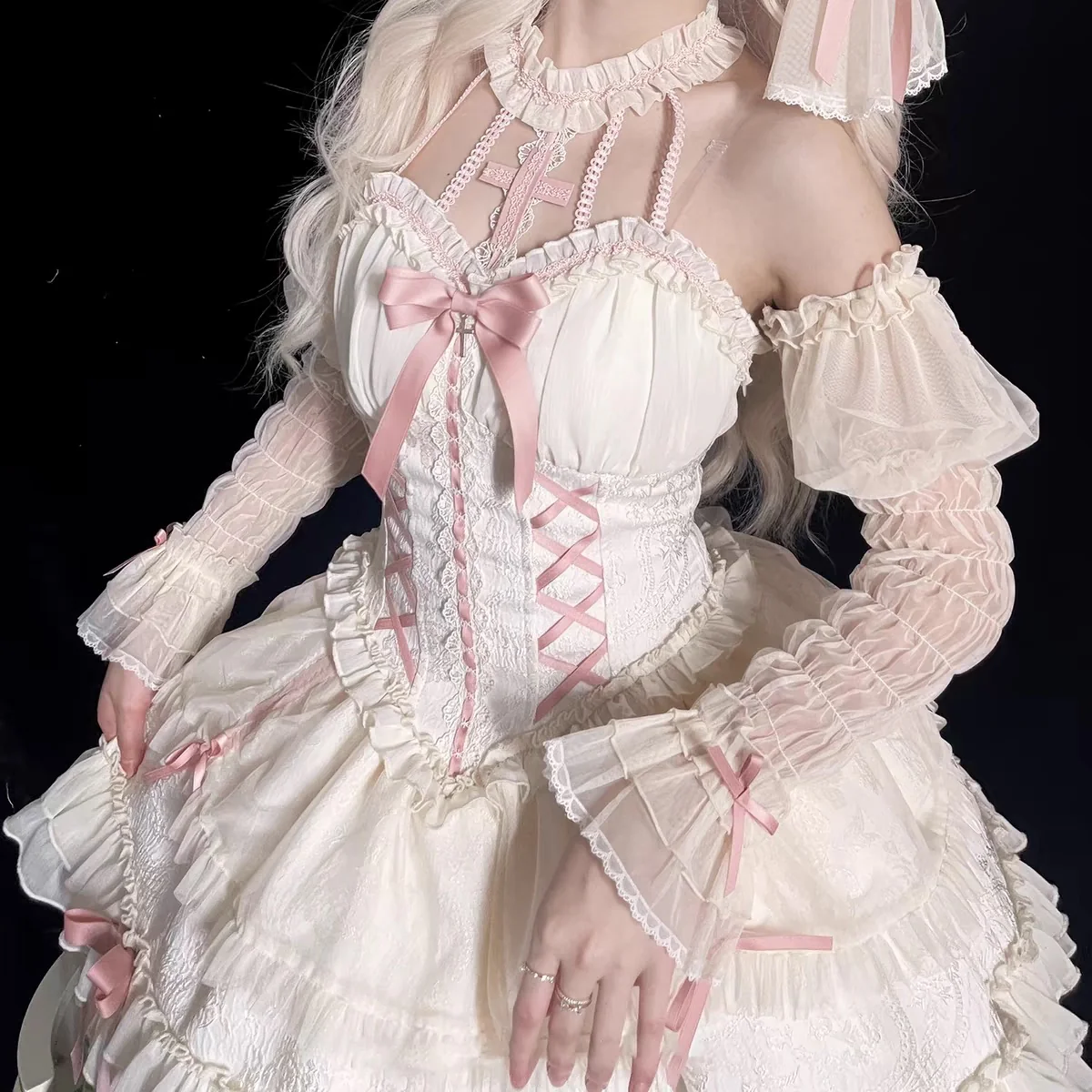 Cross Princess Lolita dress  HA29725 - Image 4