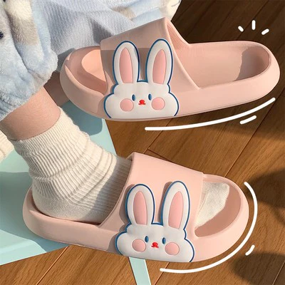 Cute and soft bunny slippers HA1338 - Image 3