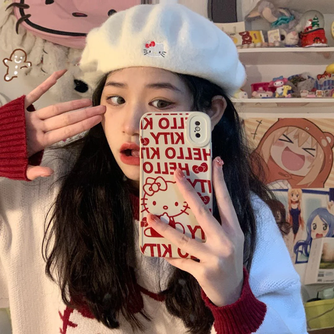 Cute beret HA0954 - Image 4