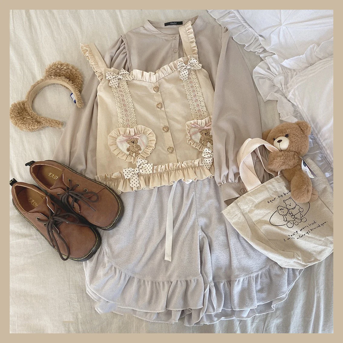 Cute Bow Knot Camisole   HA1564 - Image 7