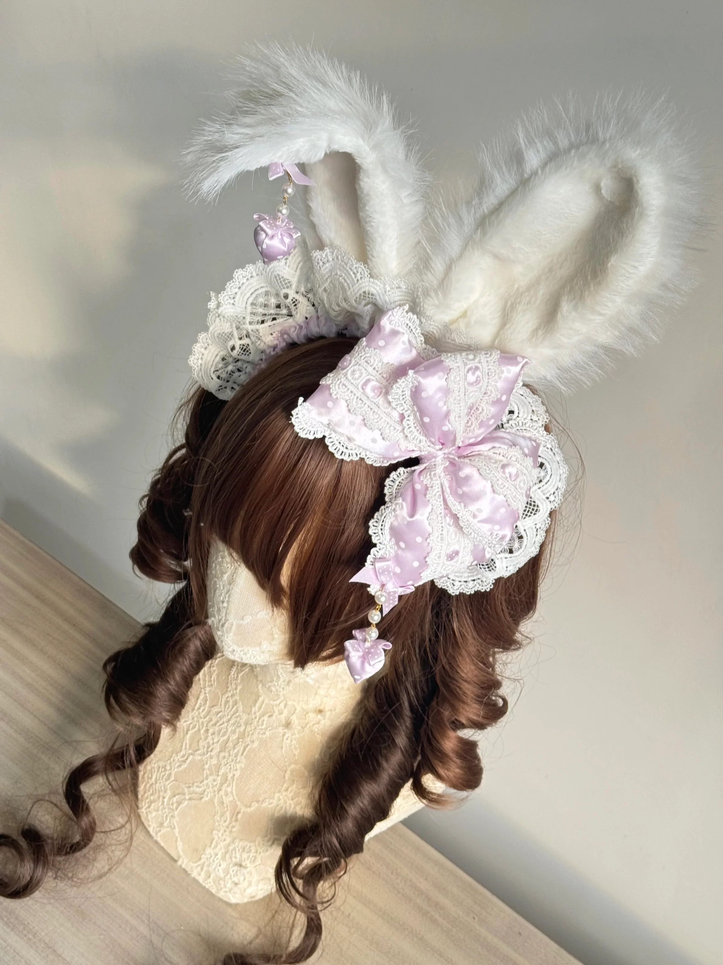 Cute Bunny Ear Headband HA29738 - Image 4