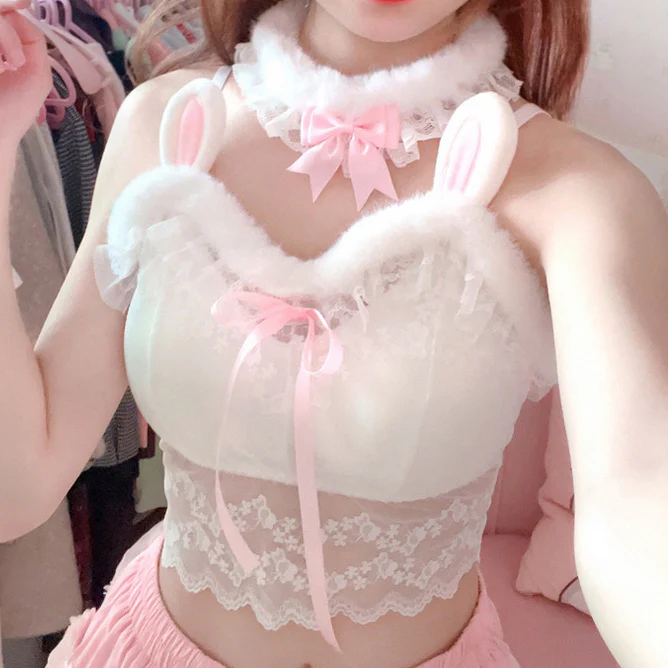 Cute bunny ears camisole HA2357 - Image 2