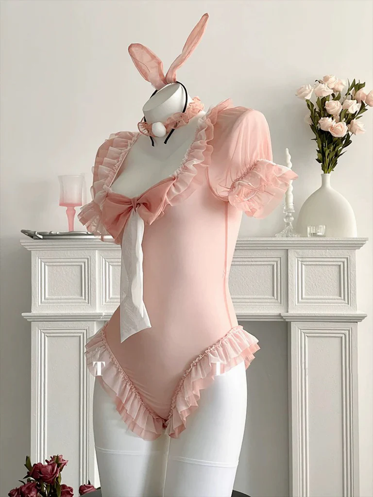 Cute bunny girl bodysuit HA2641 - Image 3