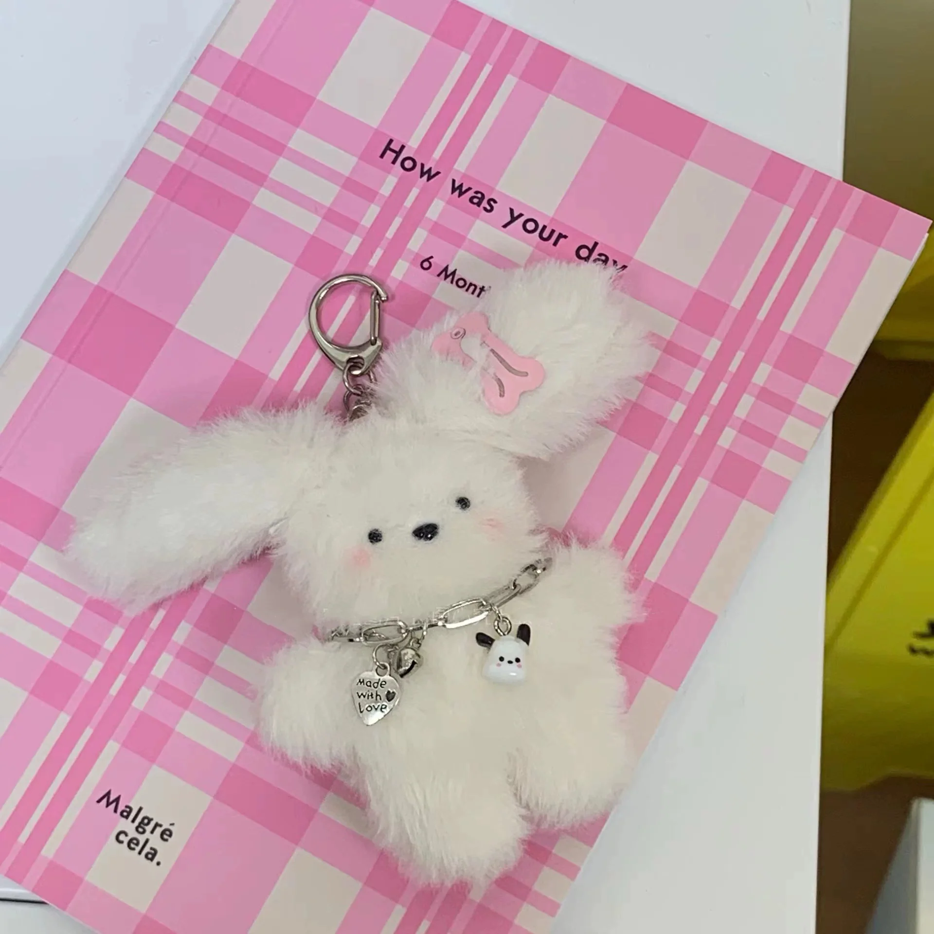 Cute bunny keychain HA2703 - Image 4
