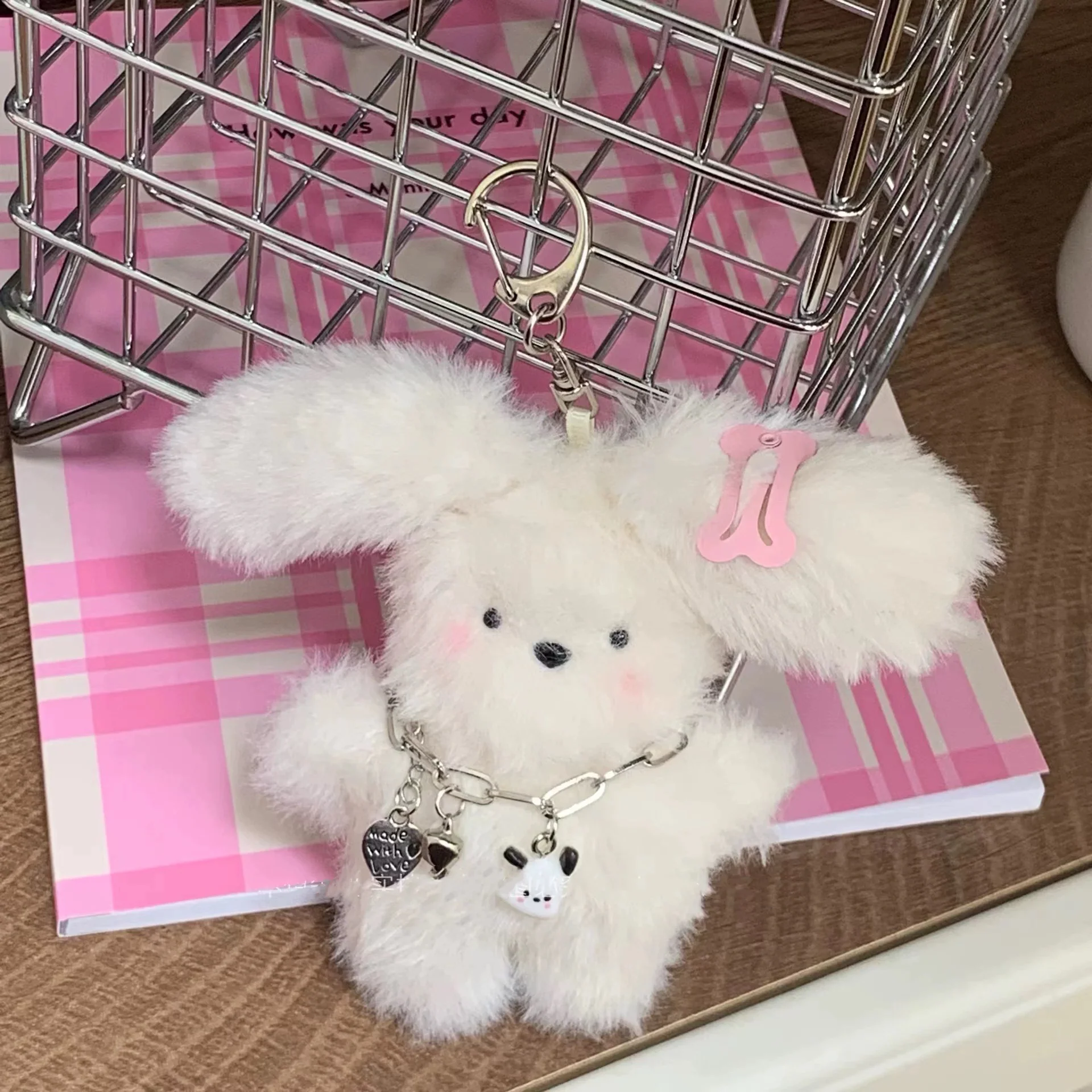 Cute bunny keychain HA2703 - Image 5