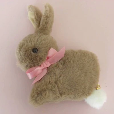 Cute bunny with pink bowknot HA1886 - Image 7