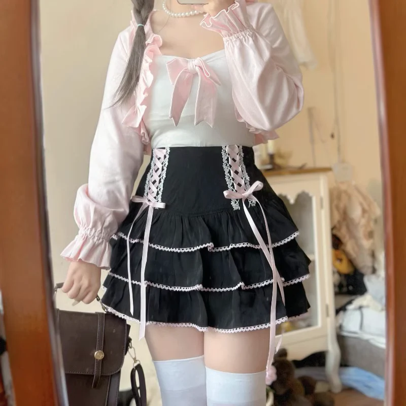 Cute cake pleated skirt HA2233 - Image 10