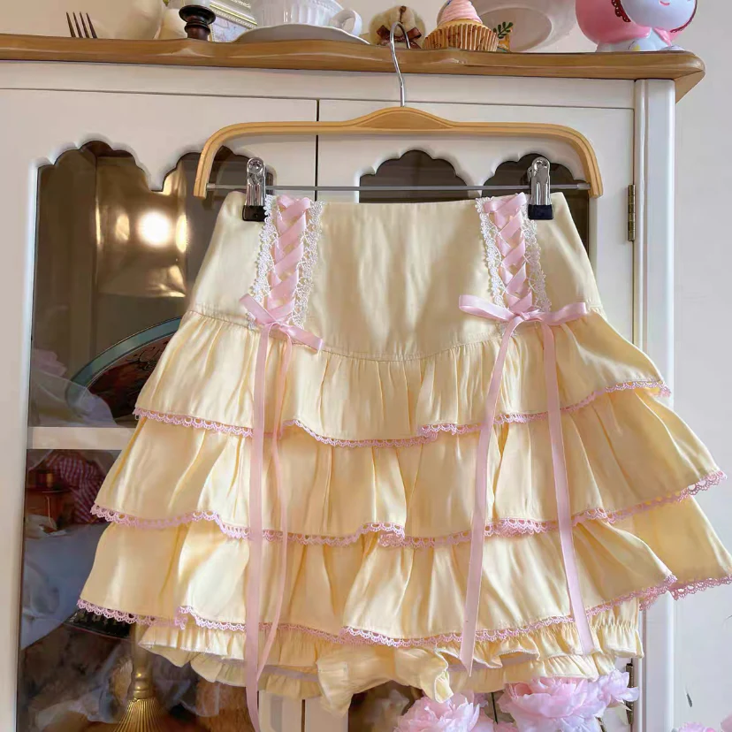 Cute cake pleated skirt HA2233 - Image 7