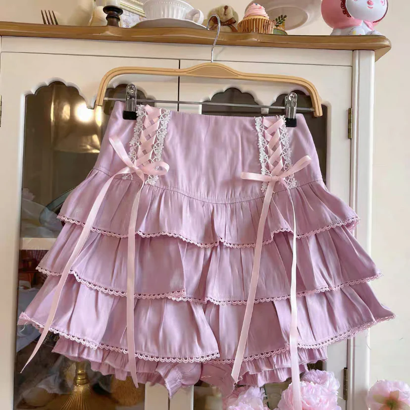 Cute cake pleated skirt HA2233 - Image 9