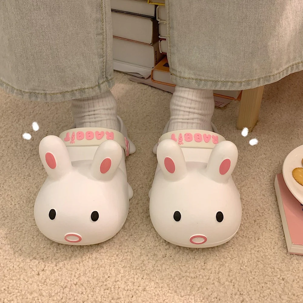 Cute Cartoon Rabbit Hole Shoes HA1339 - Image 2