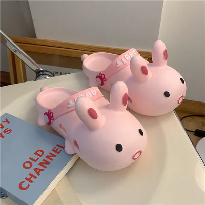 Cute Cartoon Rabbit Hole Shoes HA1339 - Image 8