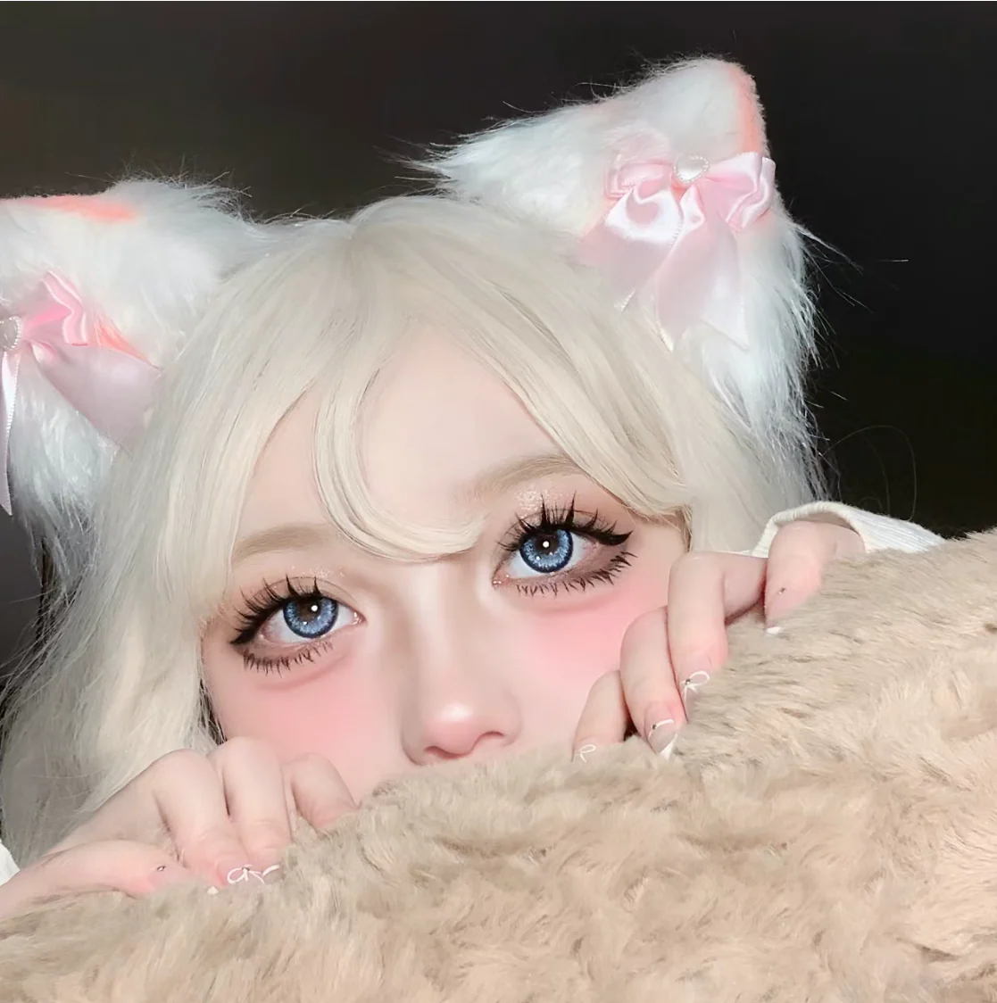 Cute cat ear hair clip HA2489 - Image 2