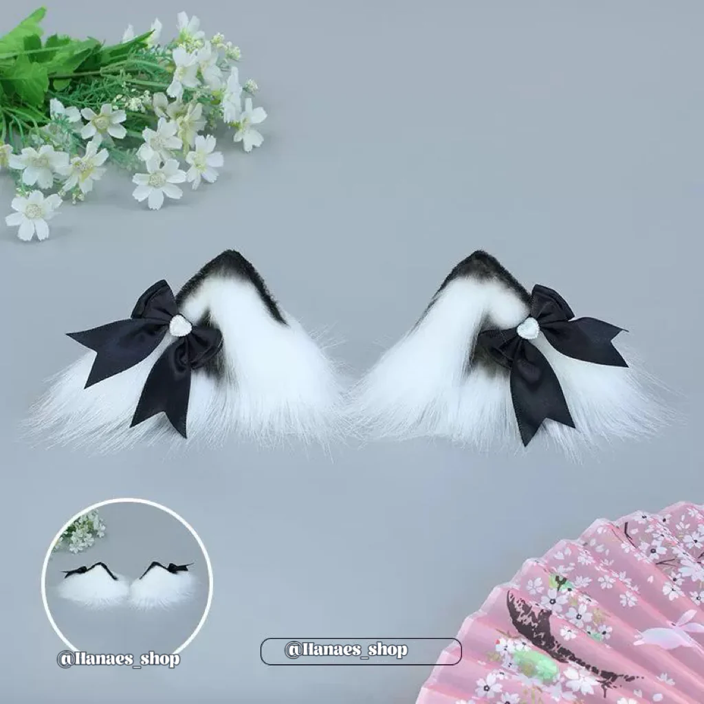 Cute cat ear hair clip HA2489 - Image 6