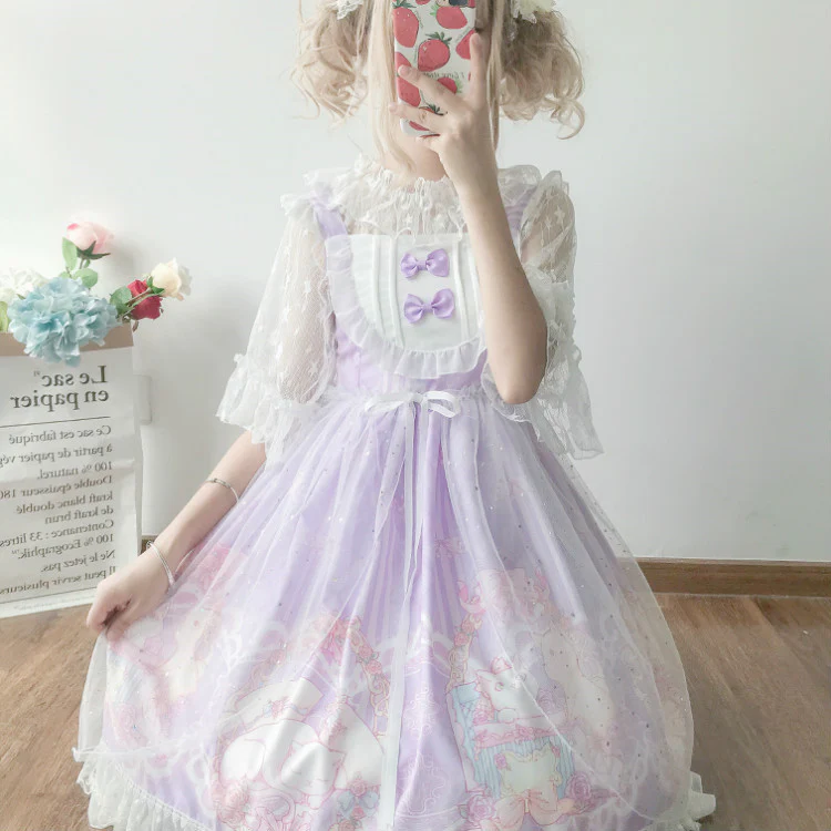 Cute cat lolita dress  HA0409 - Image 3