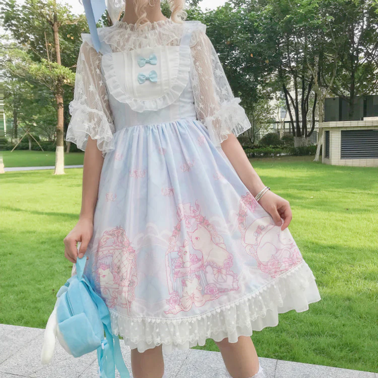 Cute cat lolita dress  HA0409 - Image 4