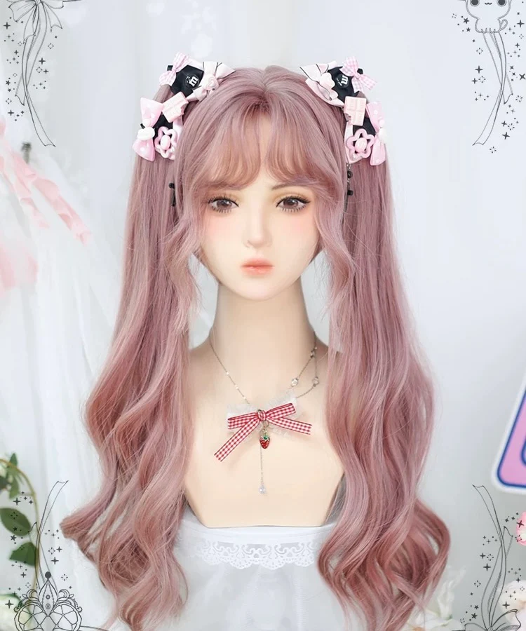 Cute double ponytail simulation wig HA2533 - Image 5