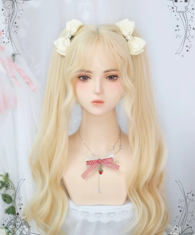 Cute double ponytail simulation wig HA2533 - Image 7