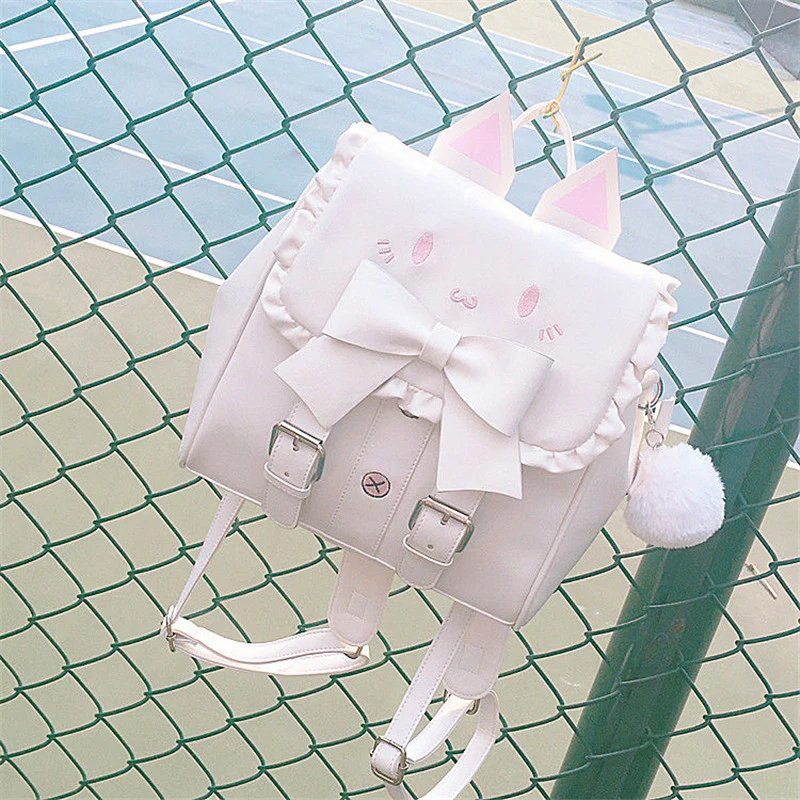 Cute embroidered cat Lolita bag   HA1215 - Image 4