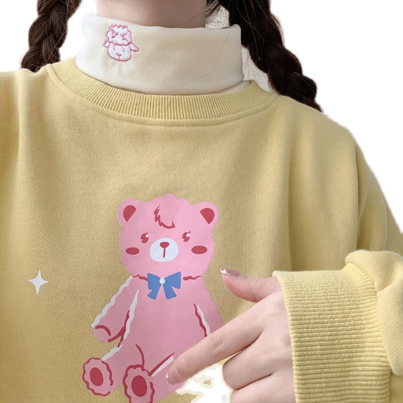 Cute Embroidered Long Sleeve T-Shirt   HA1170 - Image 5