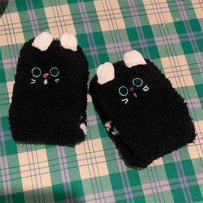 Cute fluffy floor socks   HA1337 - Image 6