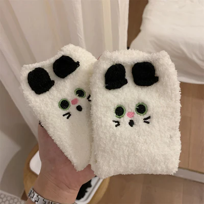 Cute fluffy floor socks   HA1337 - Image 7