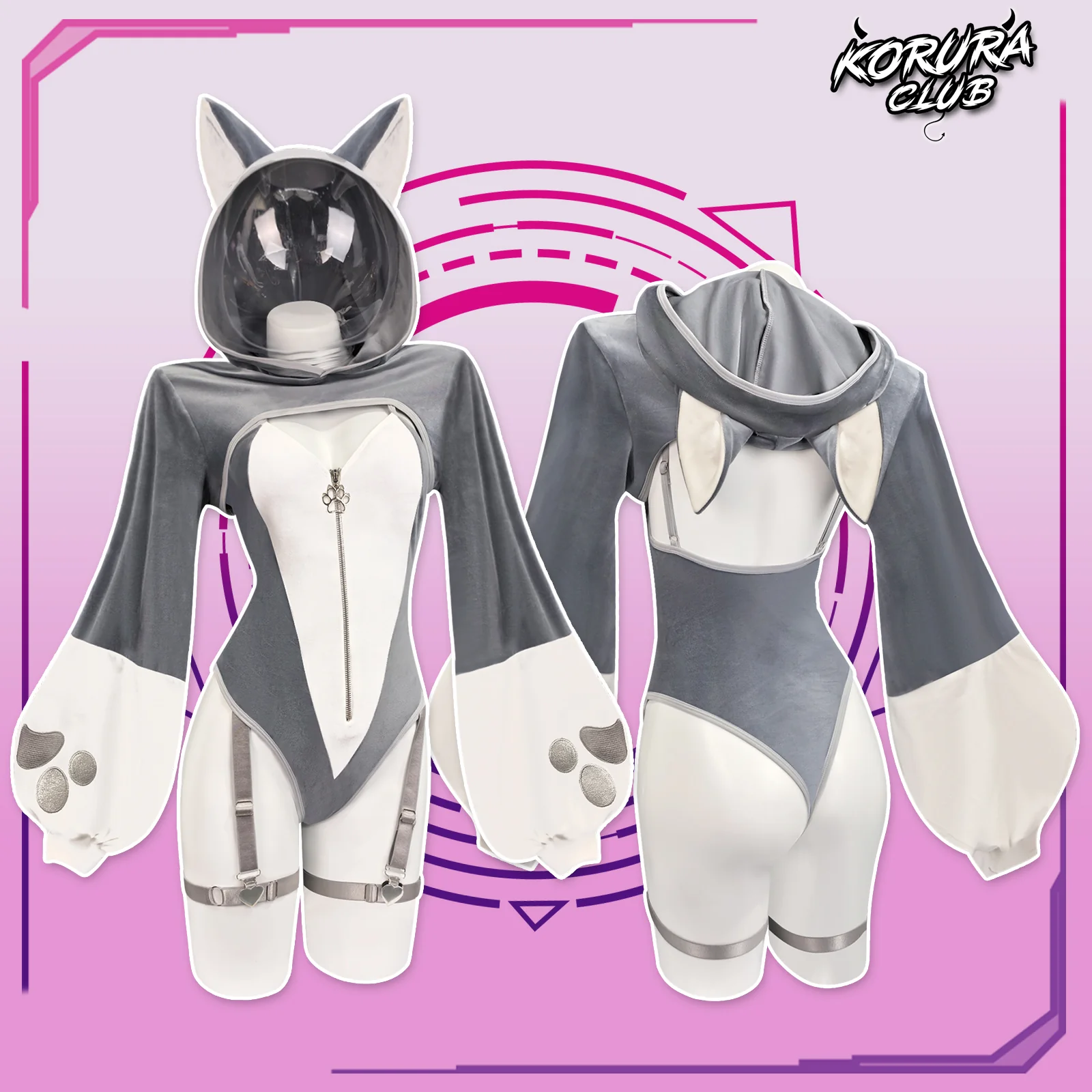 CUTE FOX BODYSUIT - Version 2 KO139 - Image 3