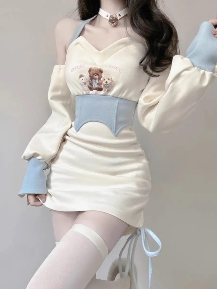 Cute girls dress HA2274 - Image 2