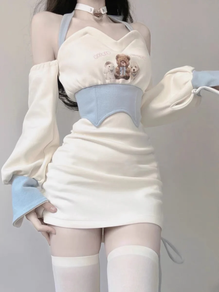 Cute girls dress HA2274 - Image 3