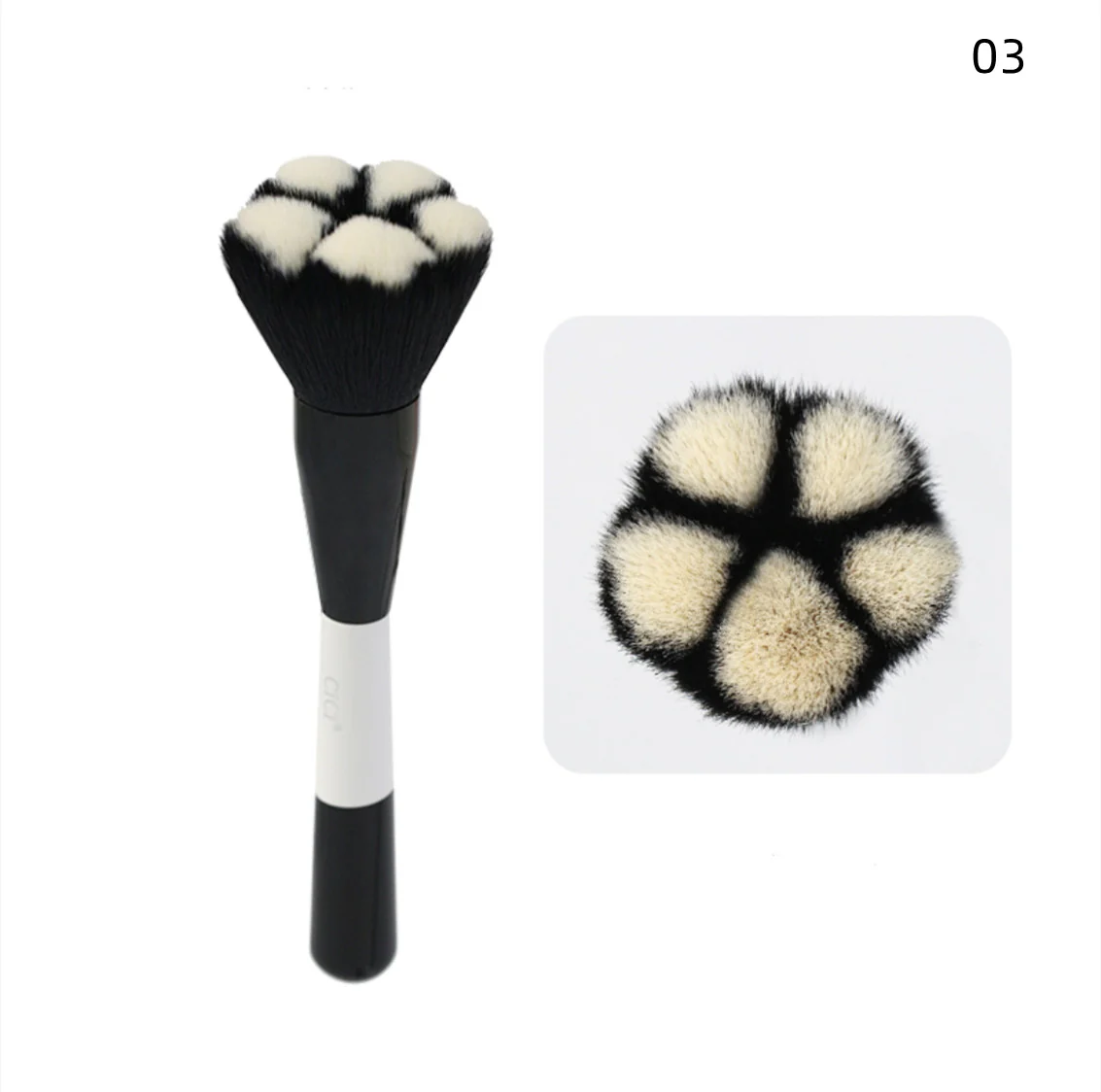 Cute girly heart cat paw makeup brush   HA0088 - Image 7