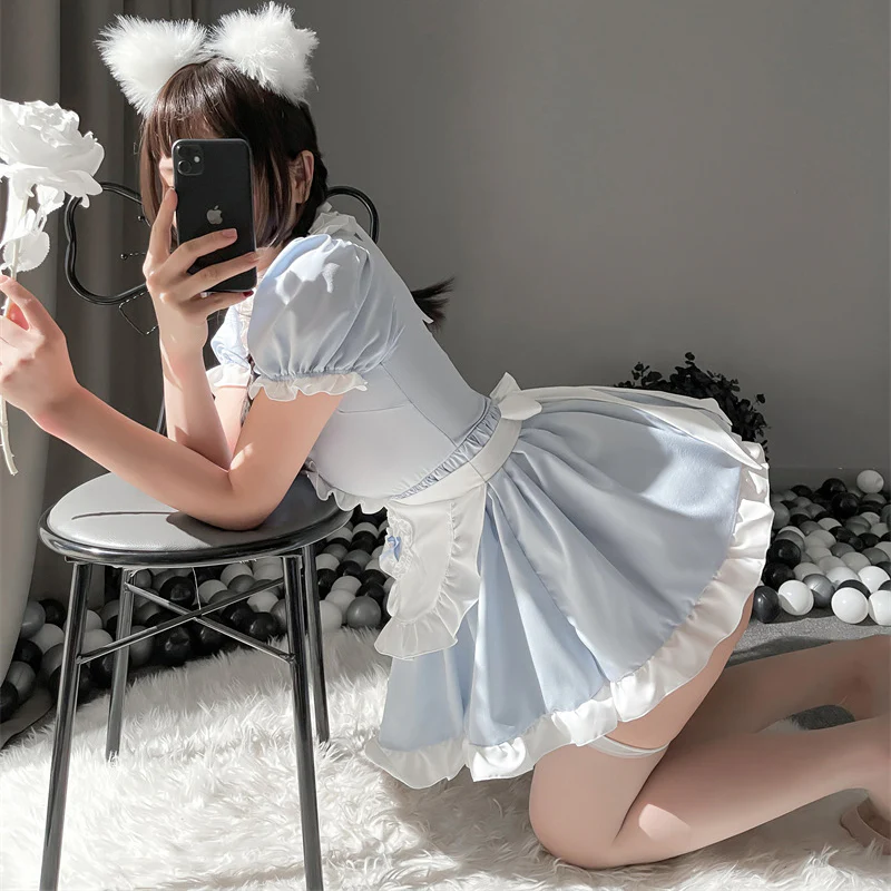 Cute girly lolita pleated dress   HA0348 - Image 3